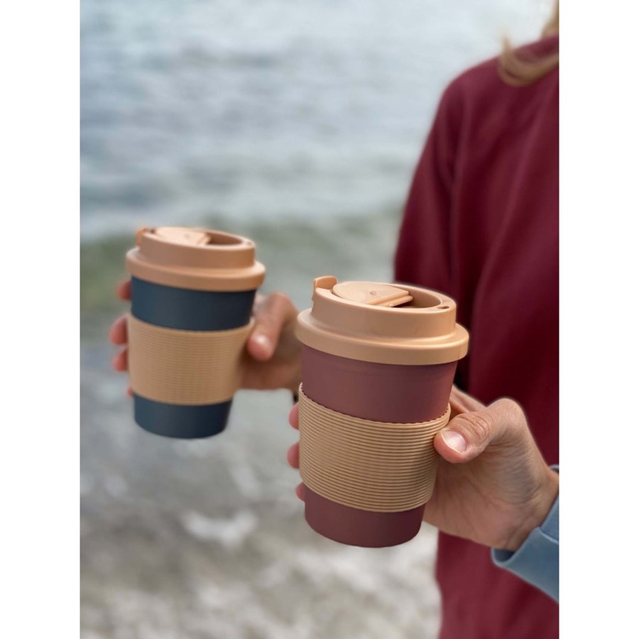 Mealtime Fabelab | To-Go Coffee Cup / Caramel - Pla Clay