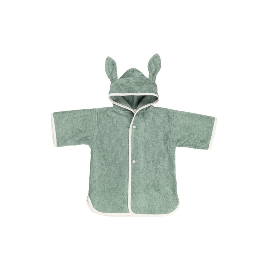 Bathtime Fabelab | Poncho-Robe - Baby - Bunny Eucalyptus