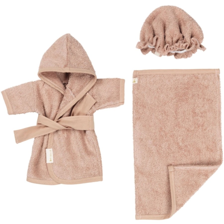 Playtime Fabelab | Doll Clothes Set - Bath Old Rose