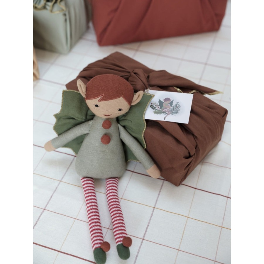 Christmas Fabelab | Christmas Elf Doll - Christmas Spirit Caramel