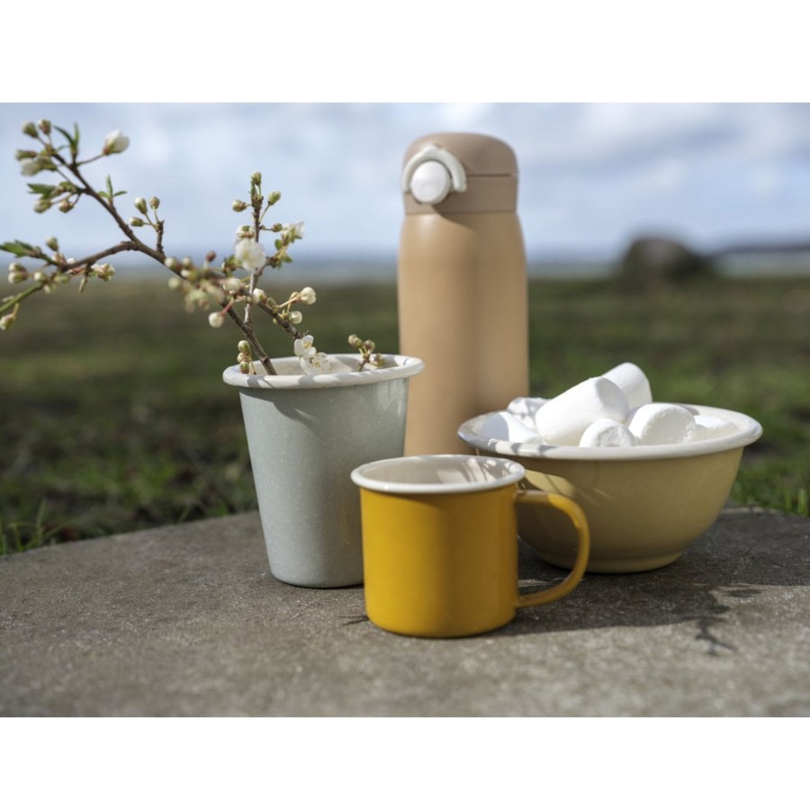 Mealtime Fabelab | Enamel Mug 2 Pcs Ochre