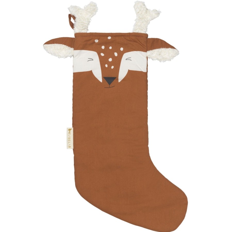 Home Fabelab | Christmas Stocking Deer Cinnamon