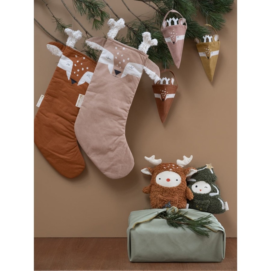 Home Fabelab | Christmas Stocking Deer Cinnamon