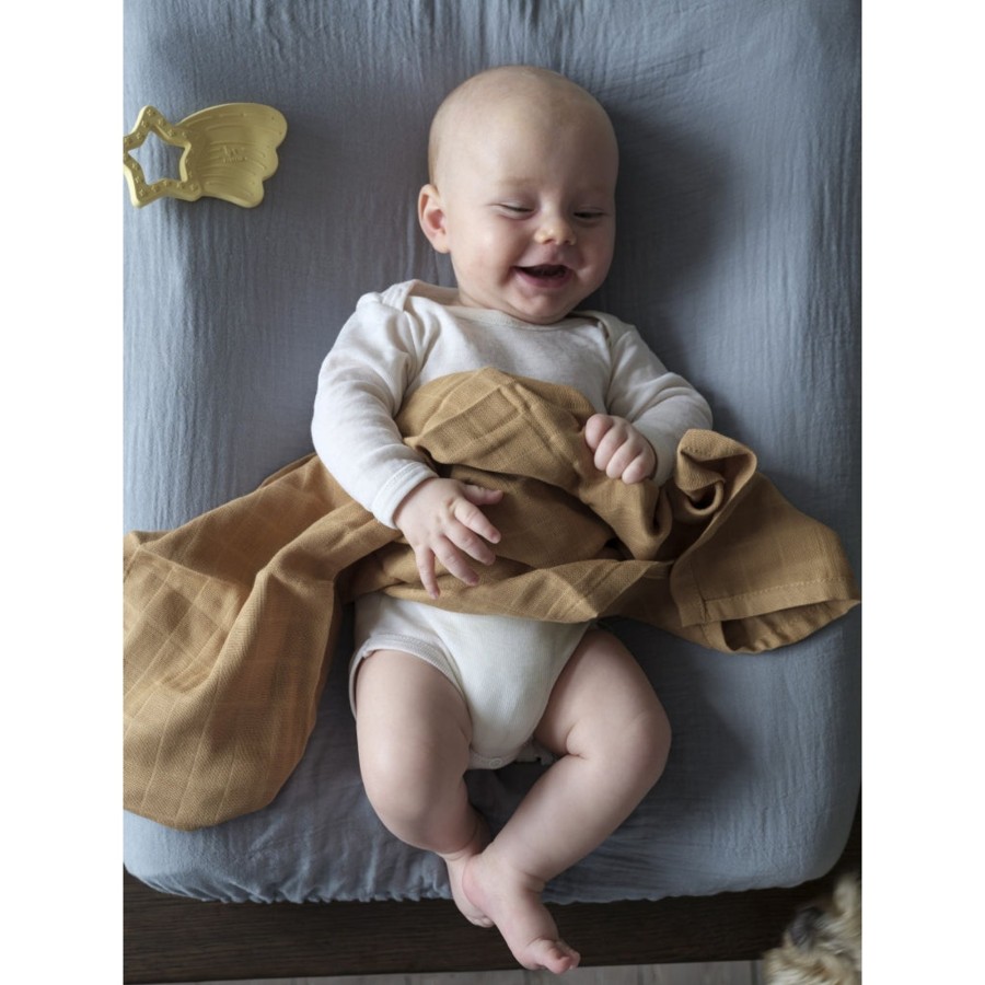 Nursery Time Fabelab | Swaddle Caramel