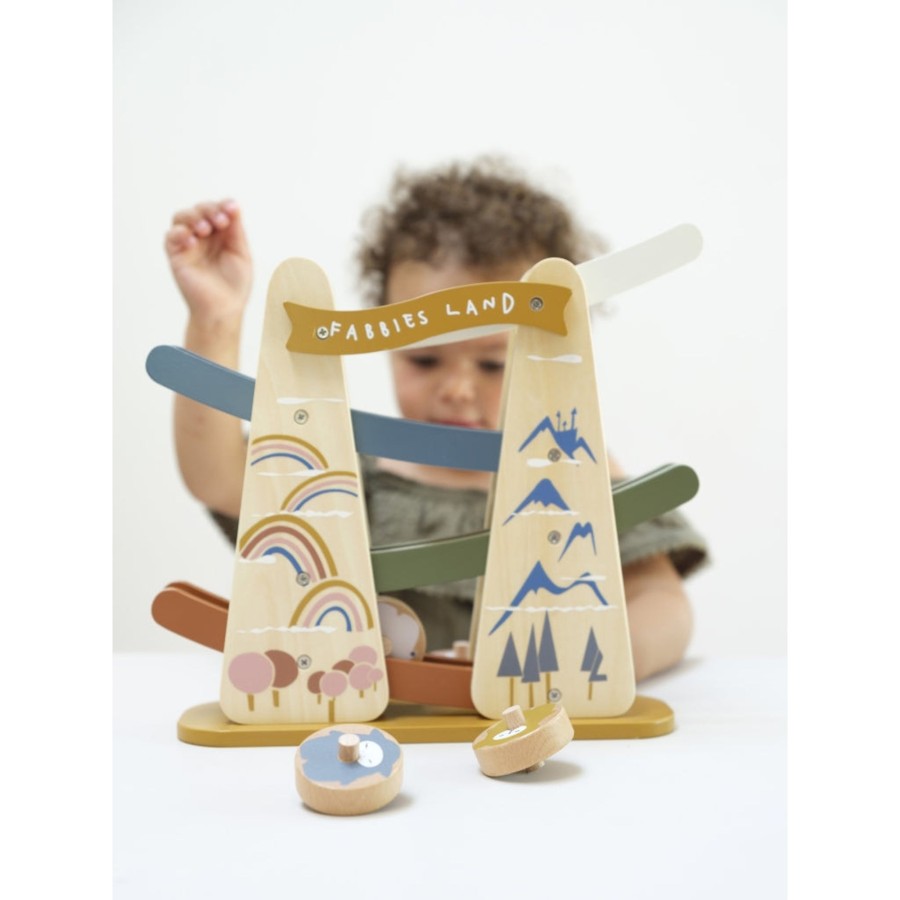 Playtime Fabelab | Ramp Racer - Fabbies Land - Wood Multi Colours