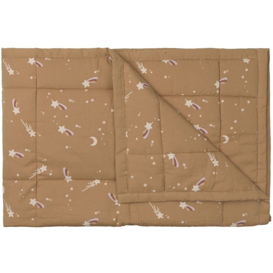 Home Fabelab | Quilted Baby Blanket - Shooting Star Multi Print