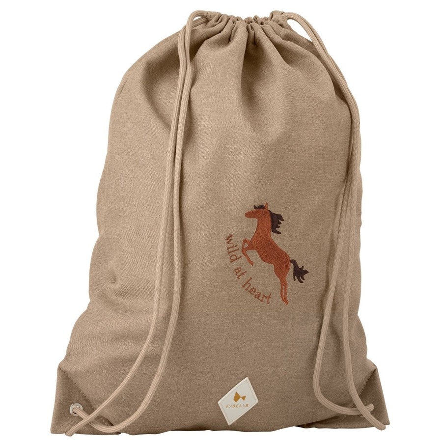 Bags & Backpacks Fabelab | String Bag - Wild At Heart Caramel