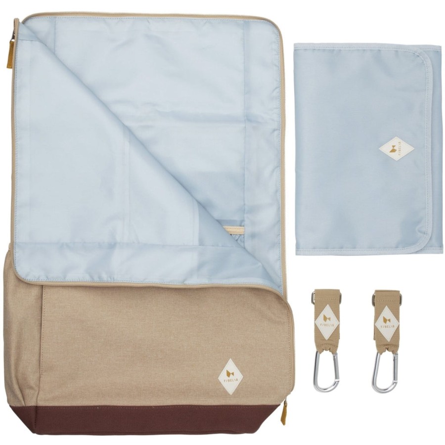 Bags & Backpacks Fabelab | On-The-Go Parent Backpack Caramel