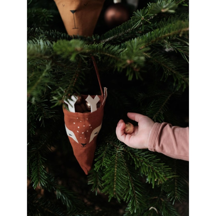 Home Fabelab | Christmas Cones - Deer - Mix Ochre