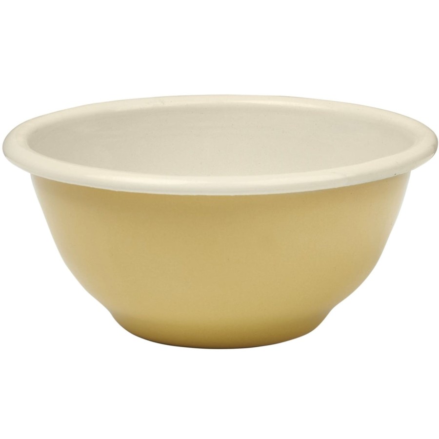 Mealtime Fabelab | Enamel Bowl 2 Pcs Pale Yellow