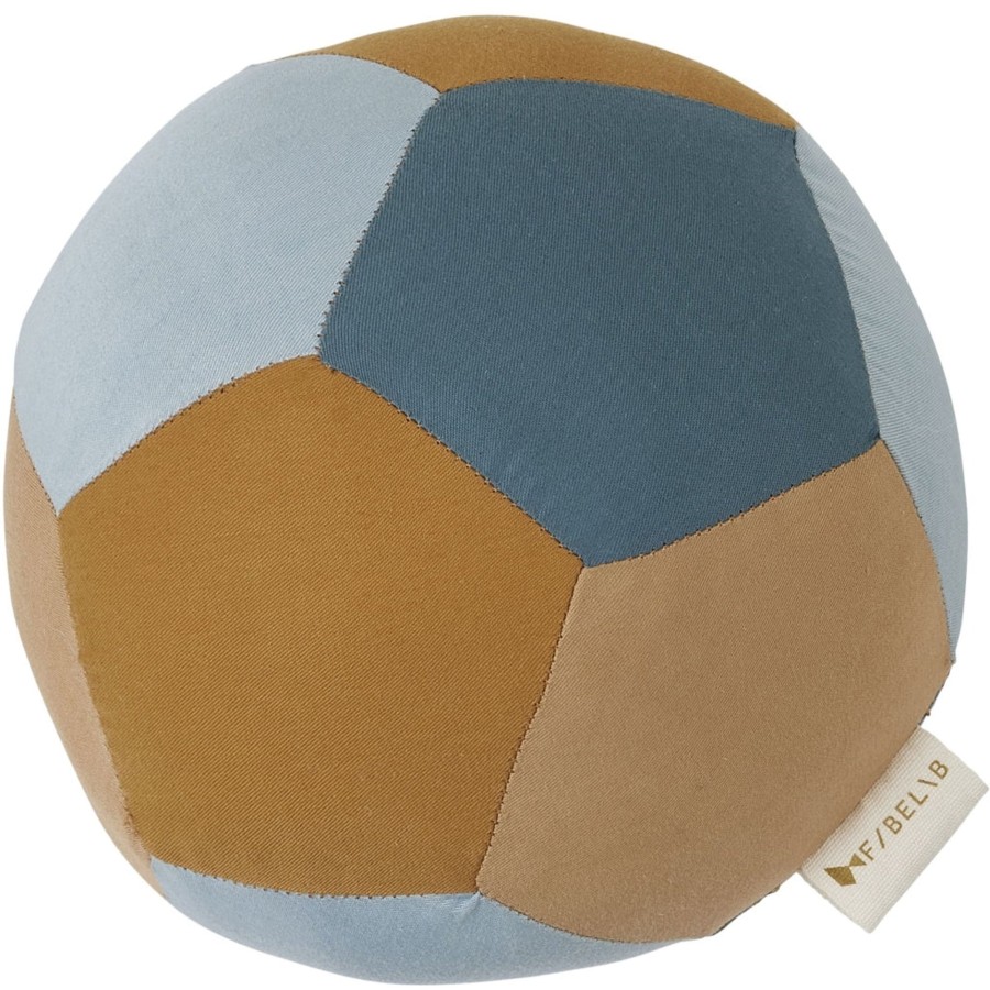 Playtime Fabelab | Fabric Ball - Blue Mix Caramel