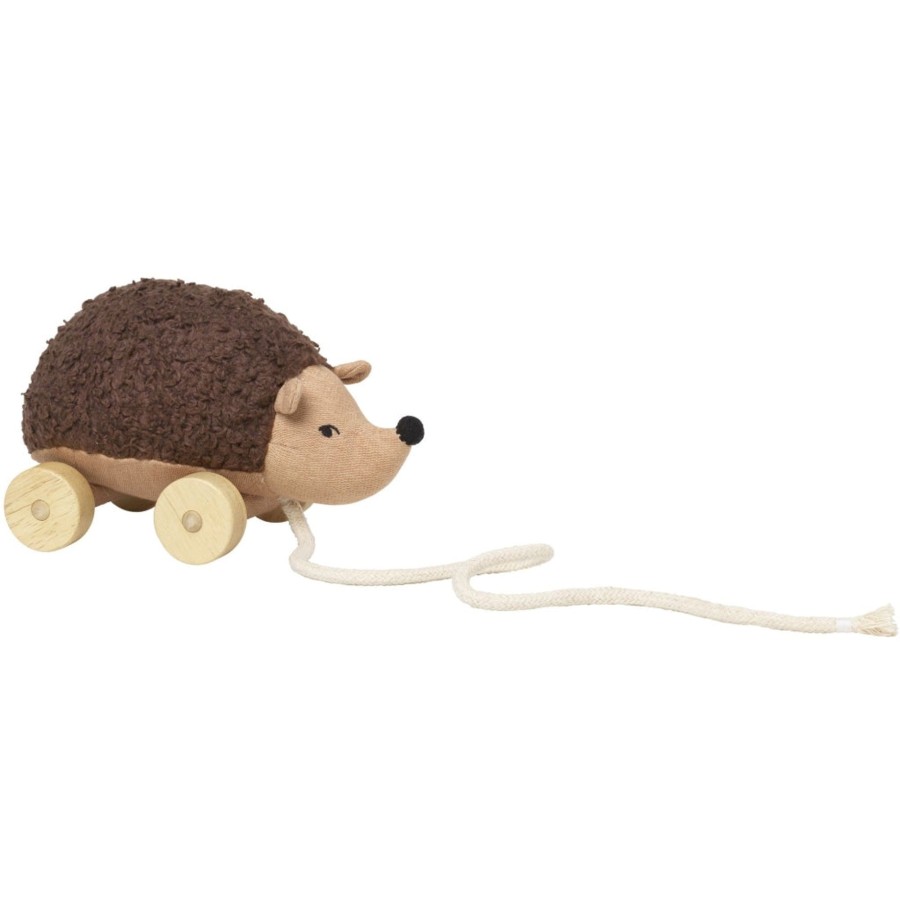 Playtime Fabelab | Pull Toy - Hannah Hedgehog Chocolate