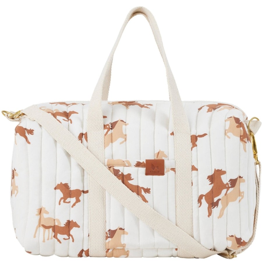 Bags & Backpacks Fabelab | Quilted Gym Bag - Wild At Heart Multi Print