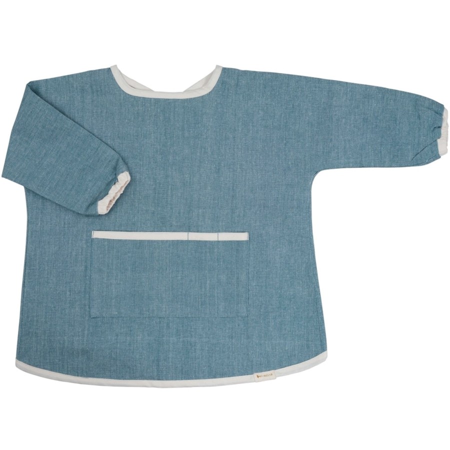 Mealtime Fabelab | Craft Smock - Chambray Blue Spruce