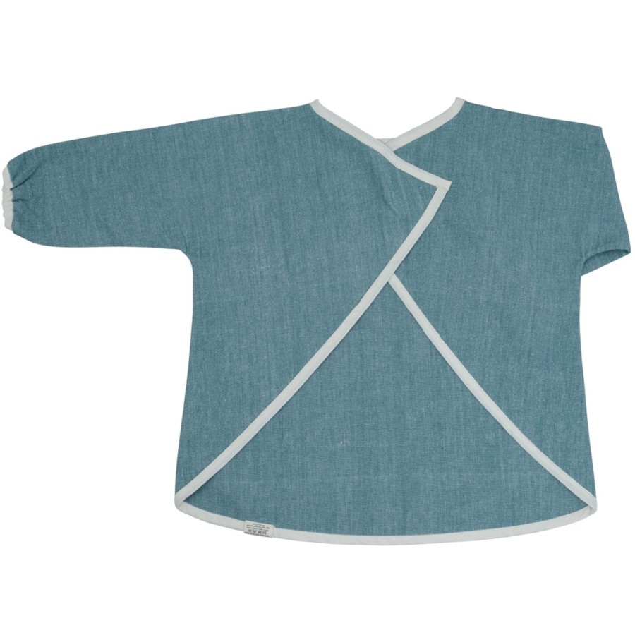 Mealtime Fabelab | Craft Smock - Chambray Blue Spruce