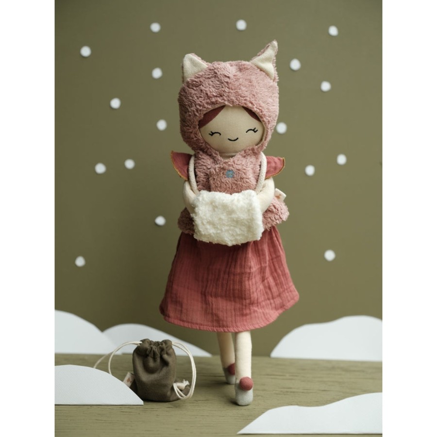 Playtime Fabelab | Doll Clothes Set - Fox Cape Multi Colours