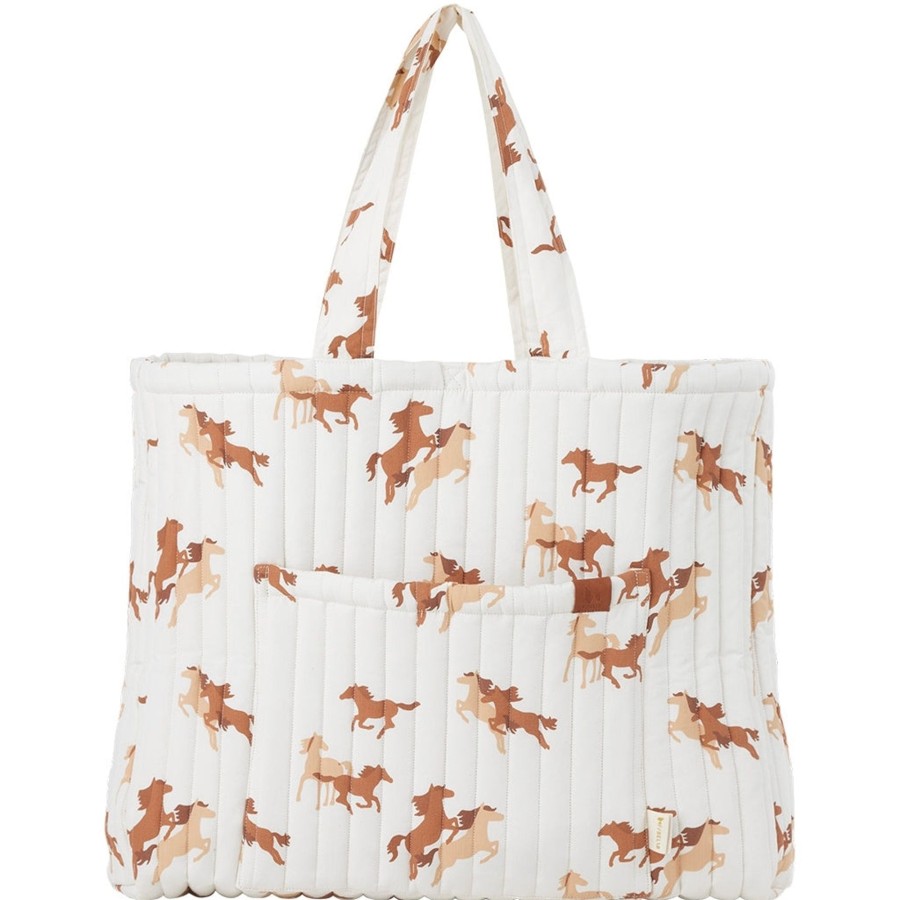 Bags & Backpacks Fabelab | Quilted Tote Bag - Wild At Heart Multi Print