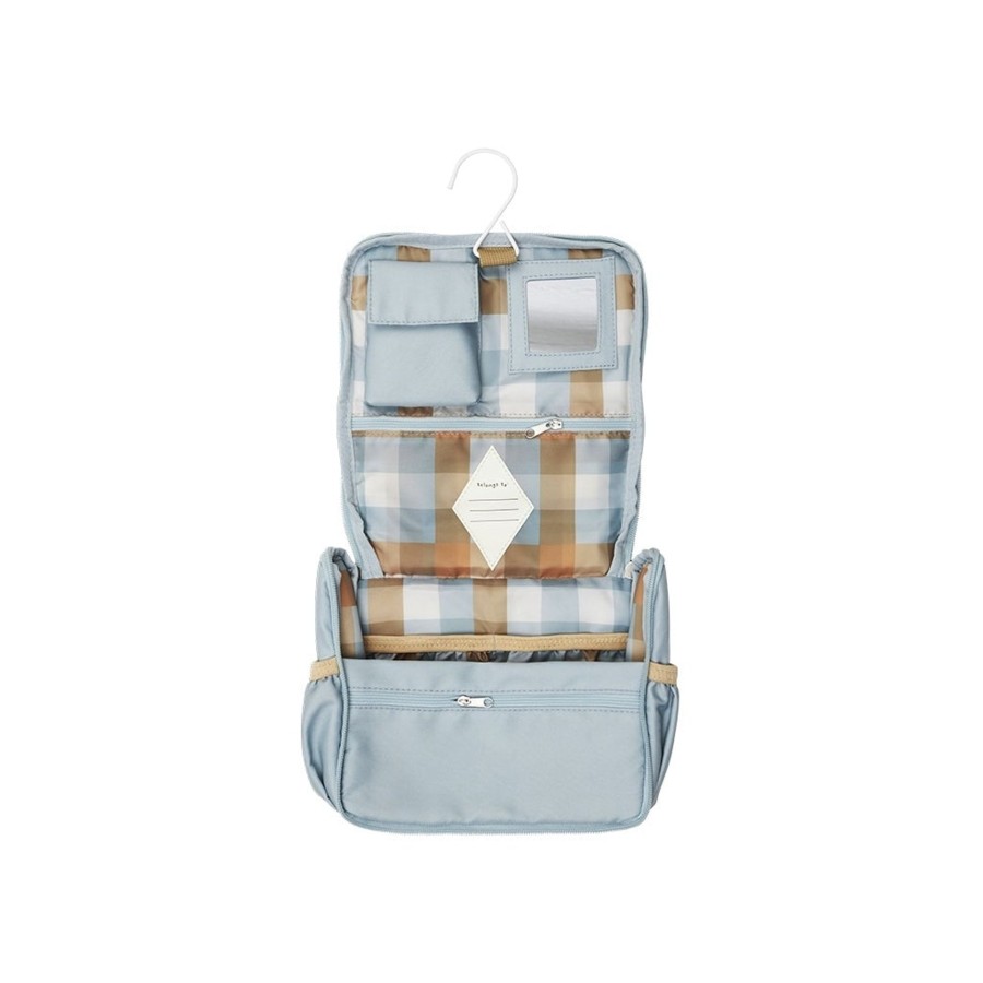 Bags & Backpacks Fabelab | Toiletry Bag With Hanger Cottage Blue