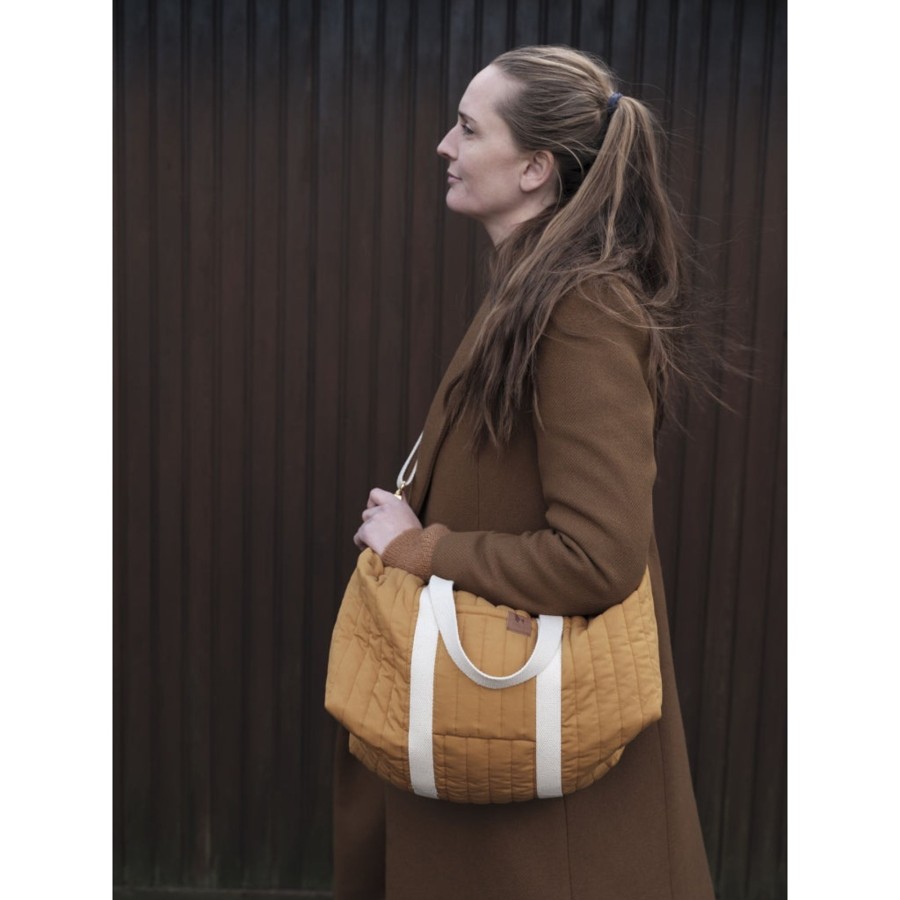 Bags & Backpacks Fabelab | Quilted Gym Bag Ochre