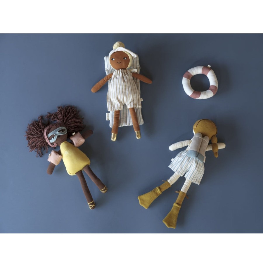 Playtime Fabelab | Doll Clothes Set - Swim Cottage Blue