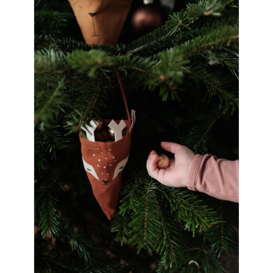 Christmas Fabelab | Christmas Cones - Deer - Mix Ochre