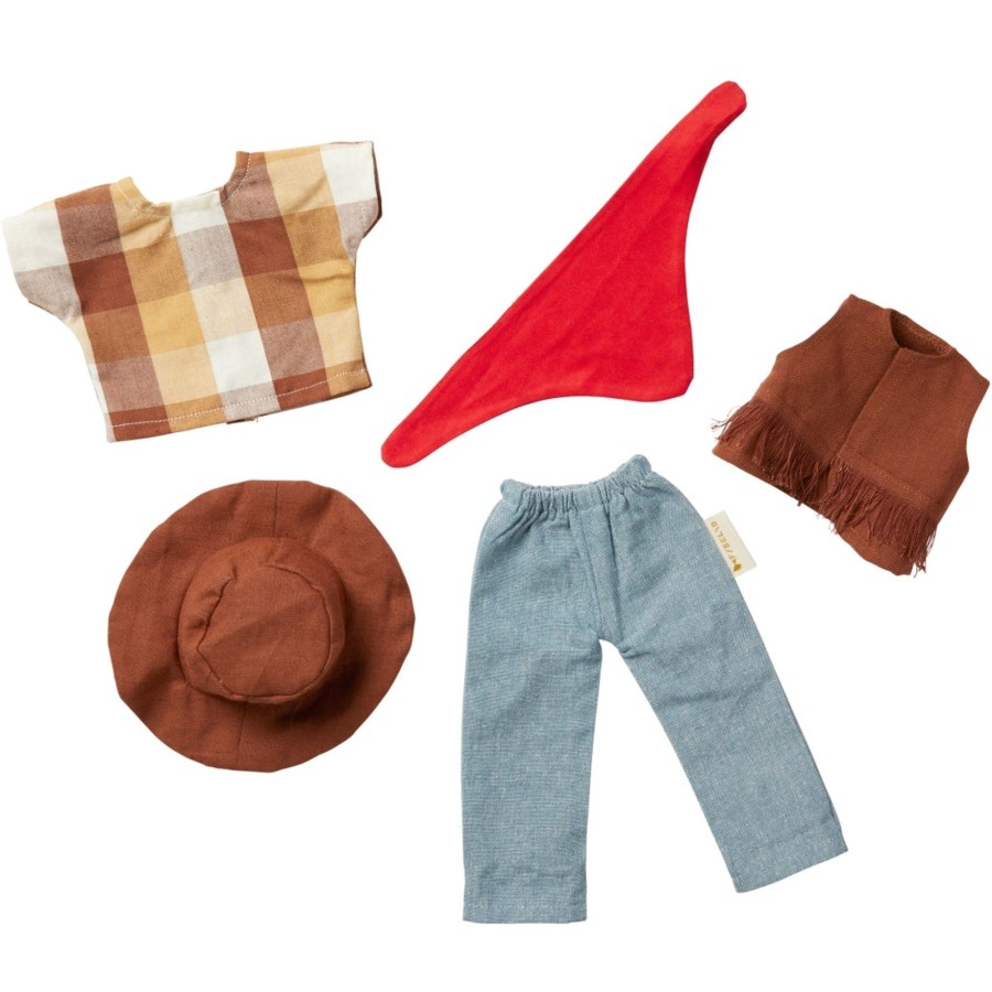 Playtime Fabelab | Doll Clothes Set - Cowboy Multi Colours