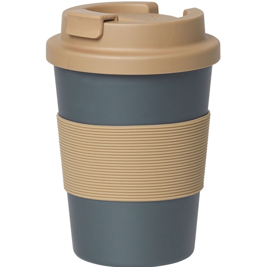 Mealtime Fabelab | To-Go Coffee Cup / Caramel - Pla Blue Spruce