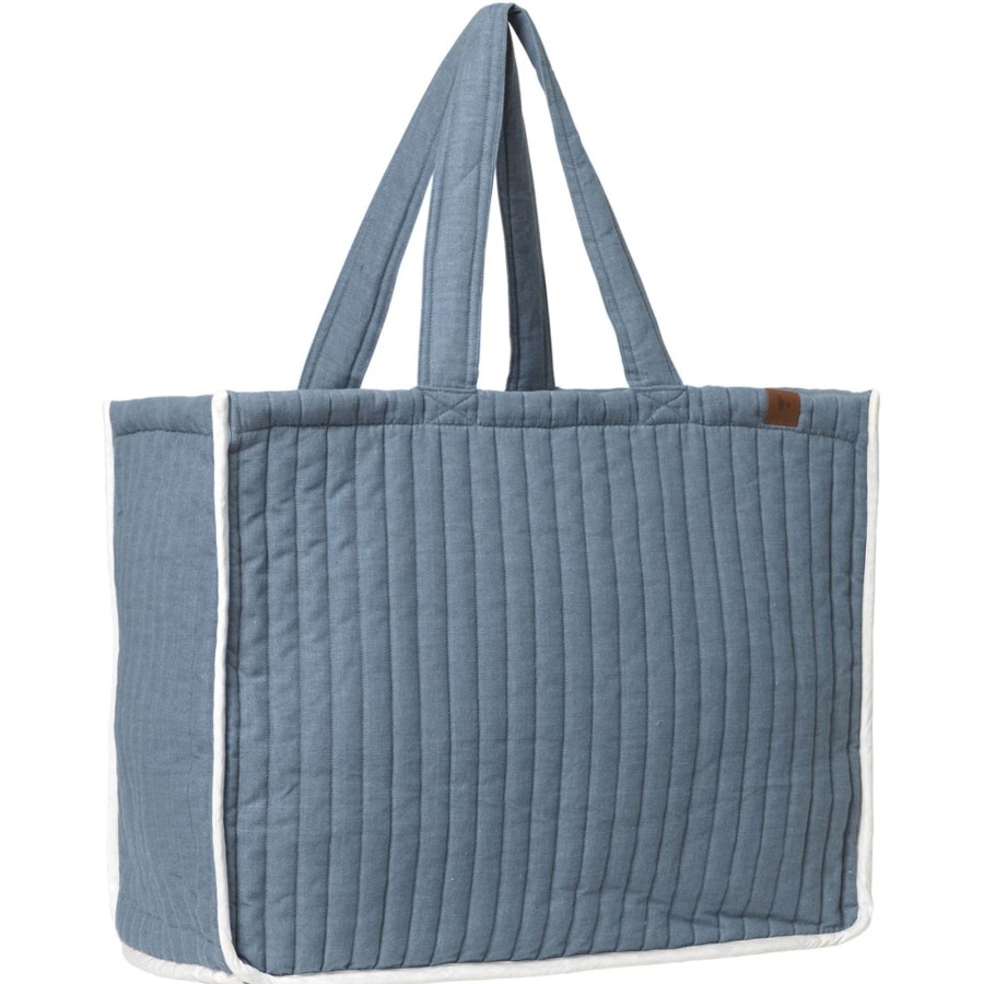 Bags & Backpacks Fabelab | Weekend Storage Bag - Chambray Blue Spruce Multi Print