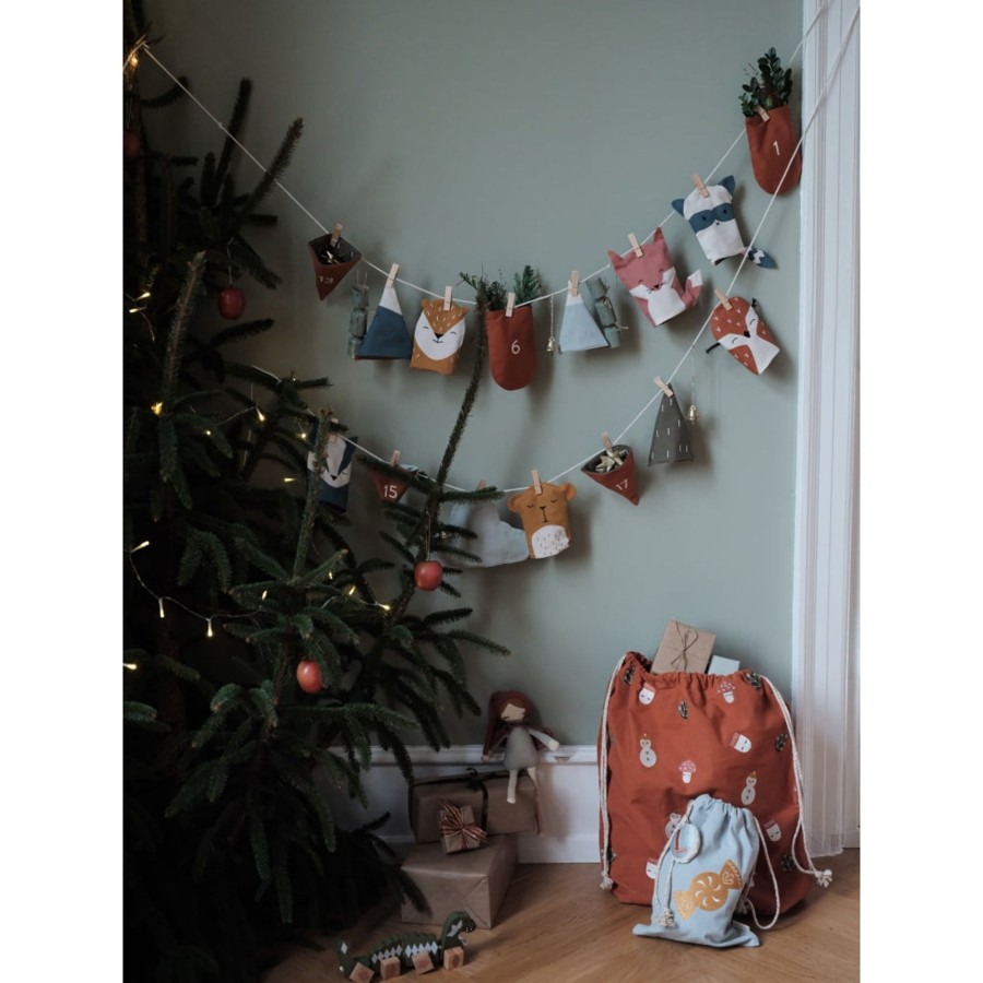 Home Fabelab | Christmas Calendar - Woodland Multi Colours