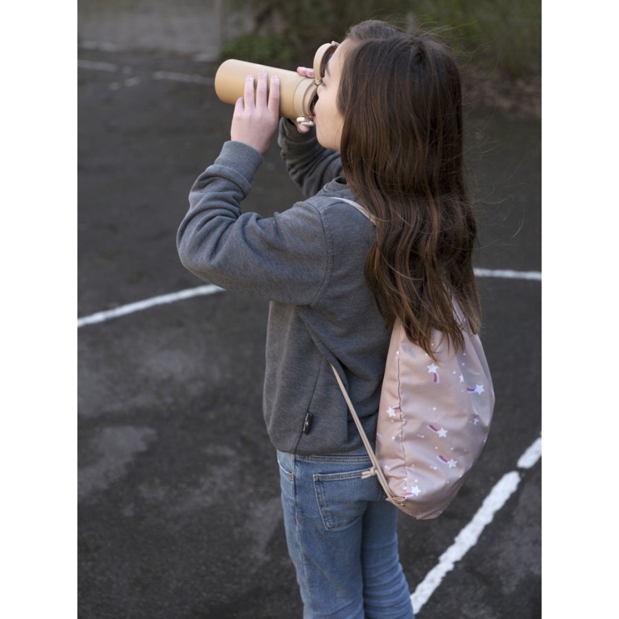 Bags & Backpacks Fabelab | String Bag - Shooting Star - Caramel Multi Print