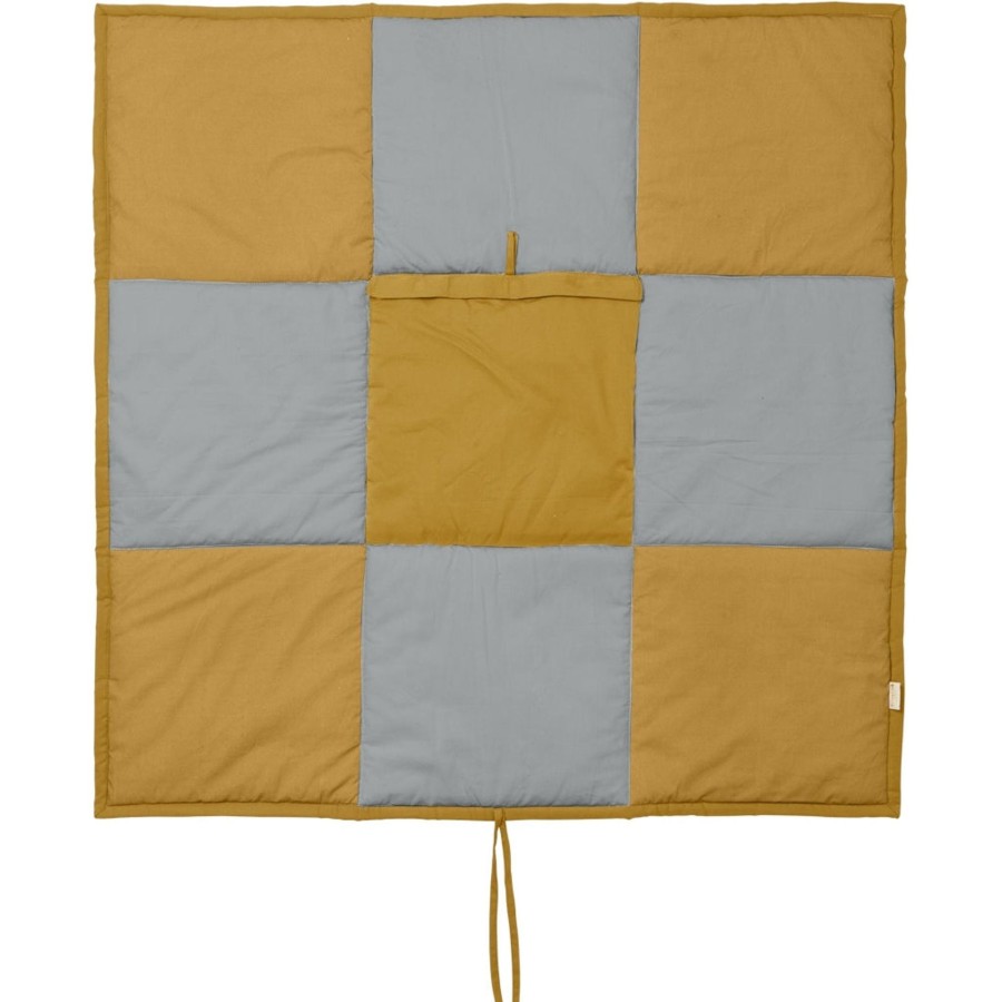 Playtime Fabelab | Tic Tac Toe Blanket Ochre