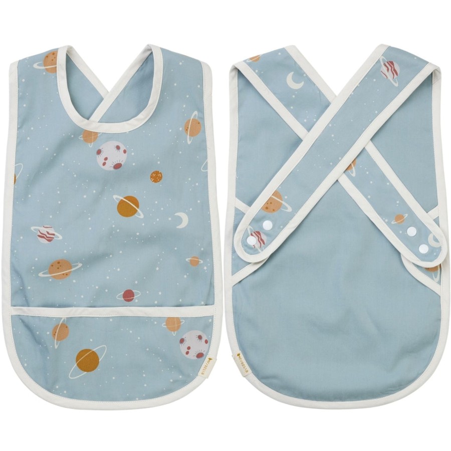 Mealtime Fabelab | Cross Back Bib Planetary