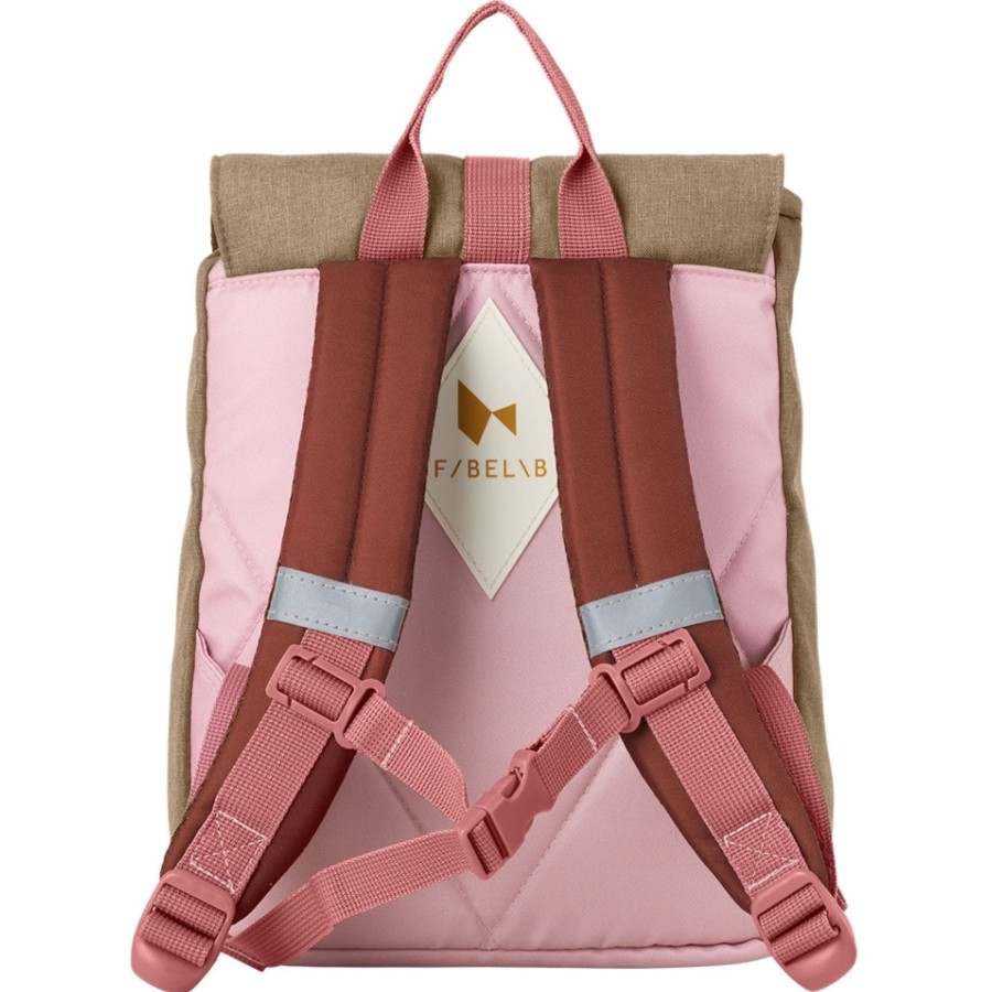 Bags & Backpacks Fabelab | Backpack - Small - Wild At Heart Caramel