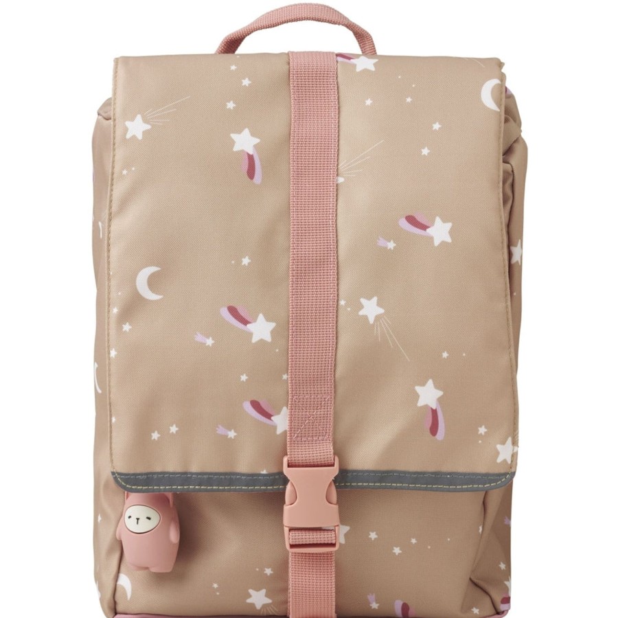 Bags & Backpacks Fabelab | Backpack - Small - Shooting Star - Caramel Multi Print