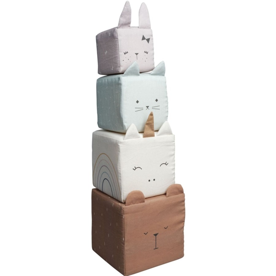 Playtime Fabelab | Soft Blocks - Animals Multi Colours