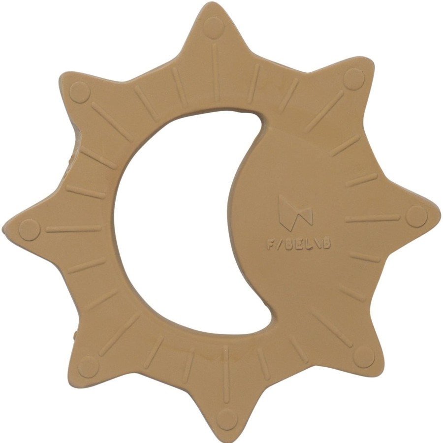 Nursery Time Fabelab | Natural Rubber Teether - Sun Ochre