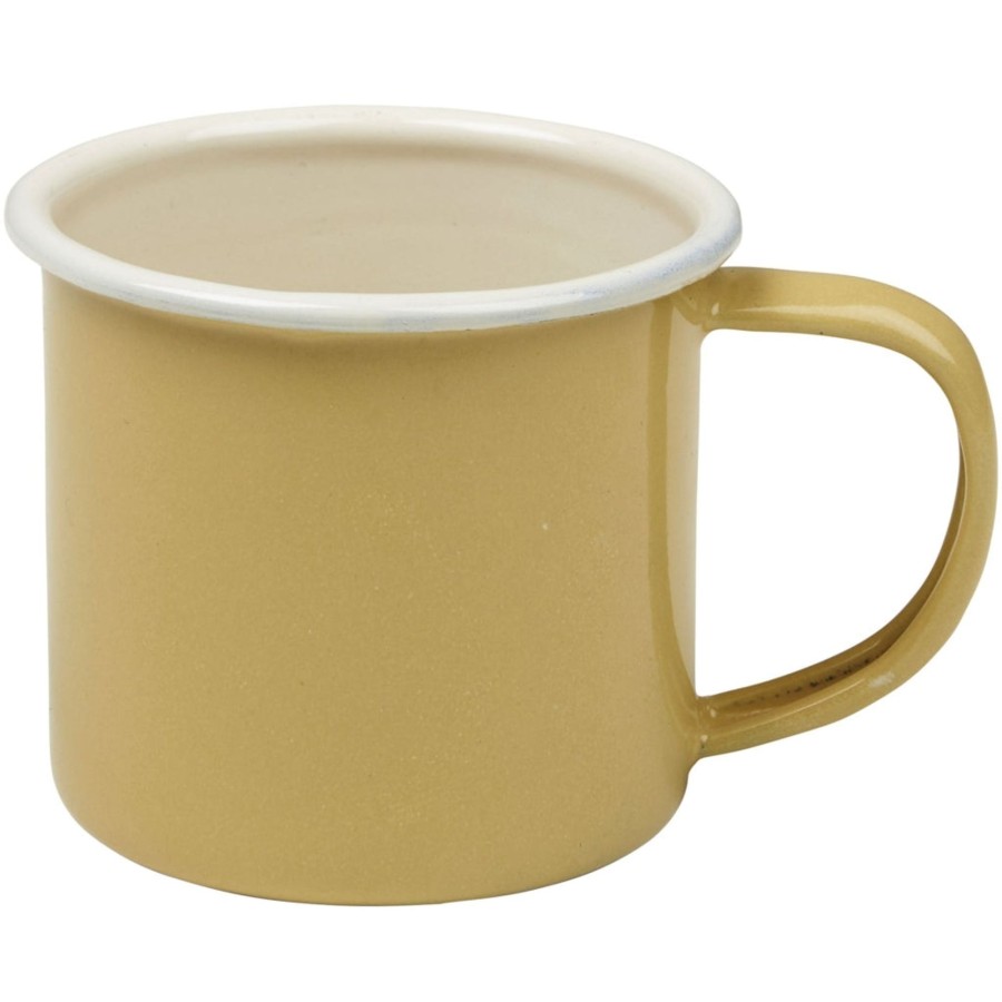 Mealtime Fabelab | Enamel Mug 2 Pcs Pale Yellow