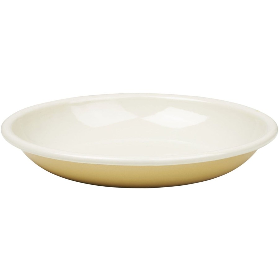 Mealtime Fabelab | Enamel Plate 2 Pcs Pale Yellow