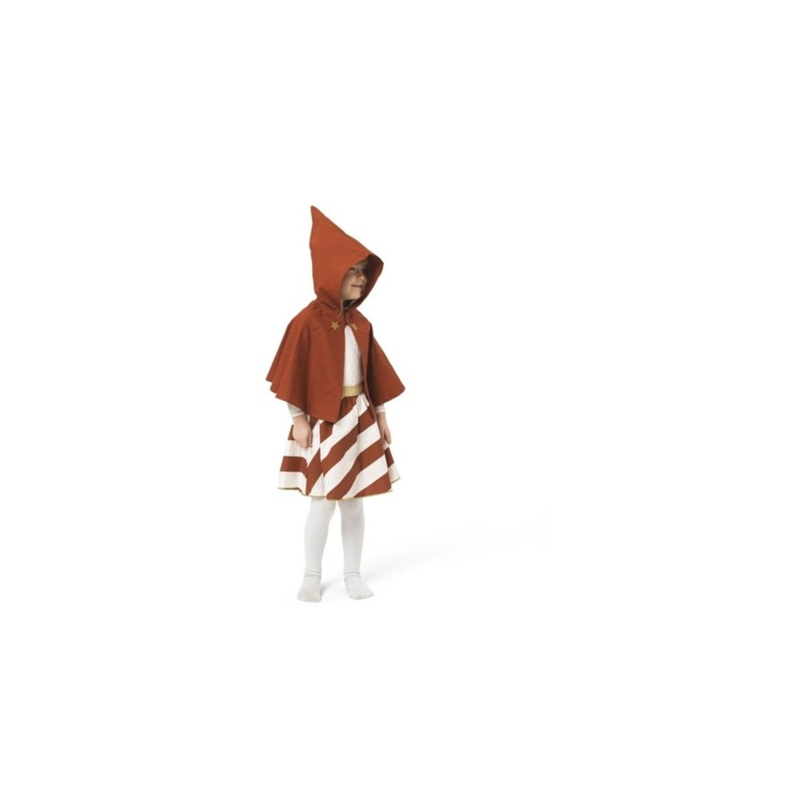 Christmas Fabelab | Dress-Up Elf Set - Skirt And Cape Multi Colours