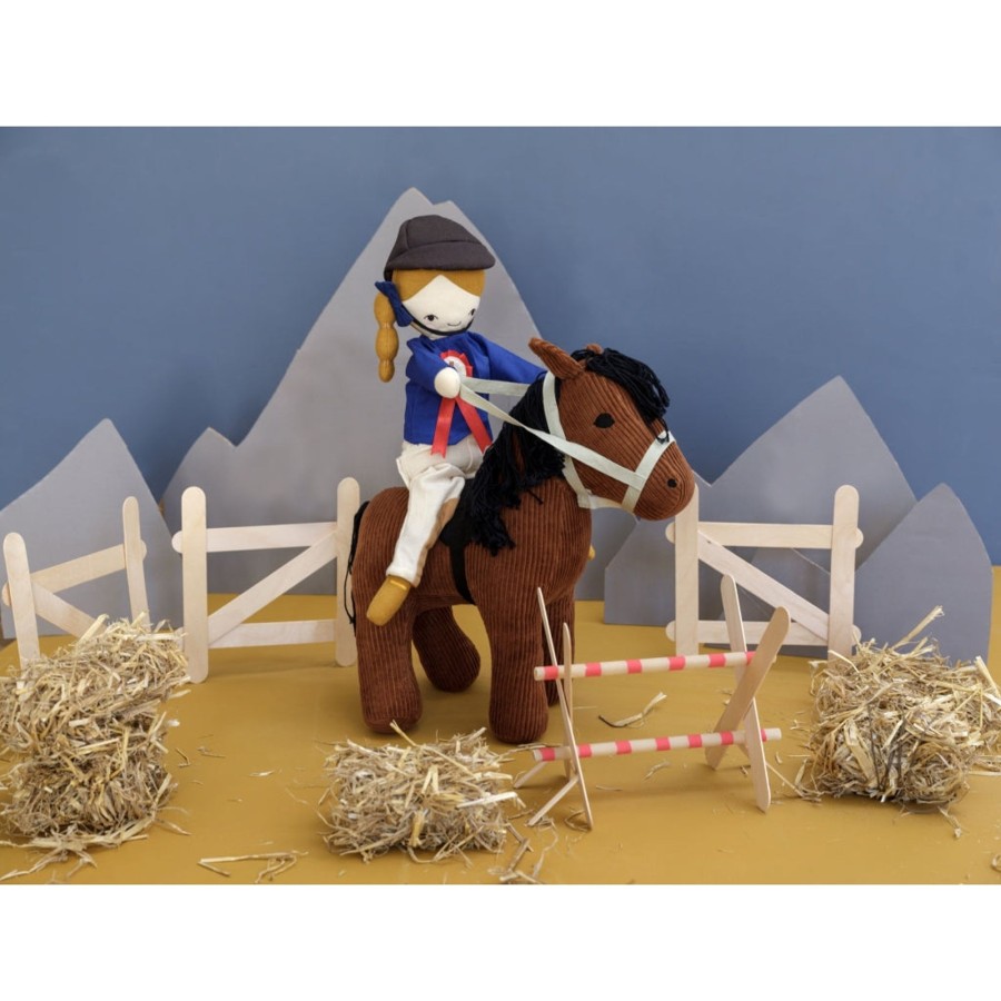 Playtime Fabelab | Doll Clothes Set - Horse Navy